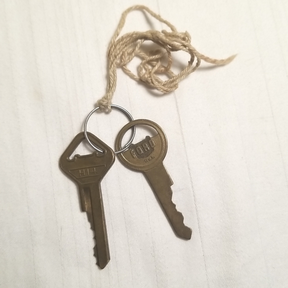 Vintage Ford Motors Car Keys